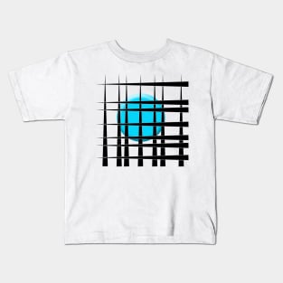 Blue Dot Art Kids T-Shirt